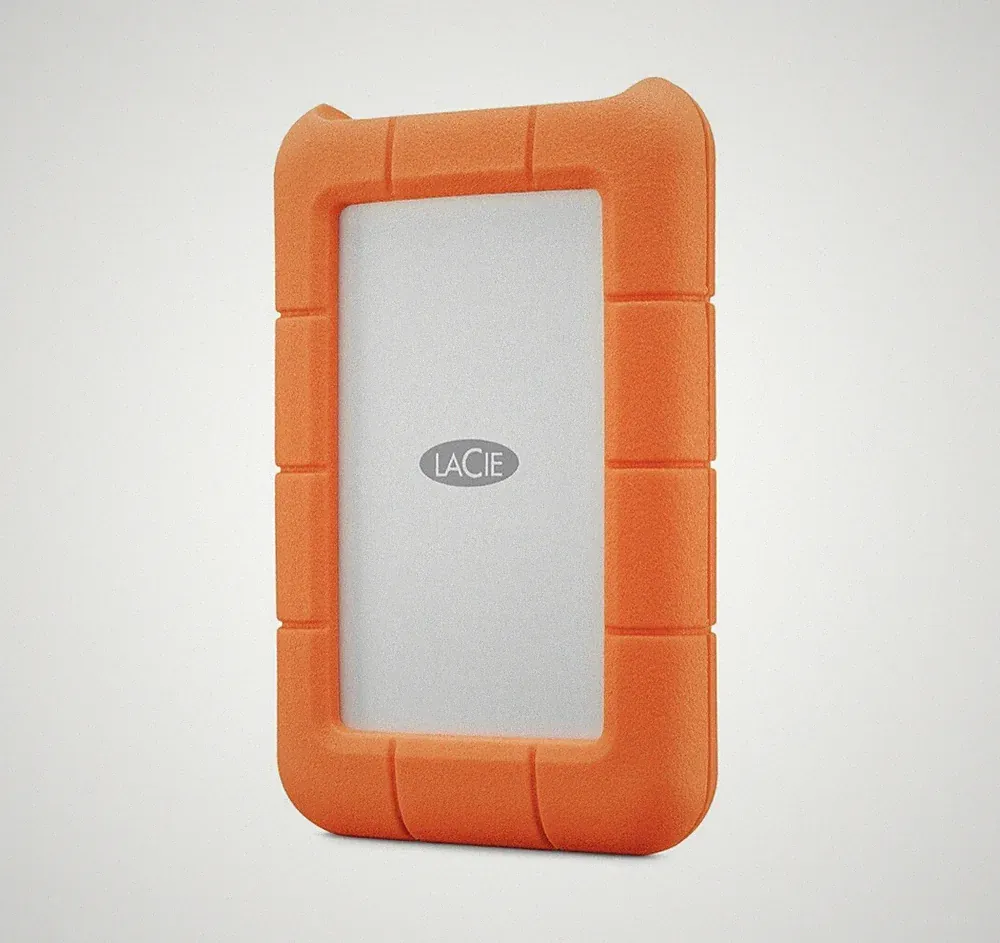 LaCie 2TB Rugged USB-C Portable Hard Drive