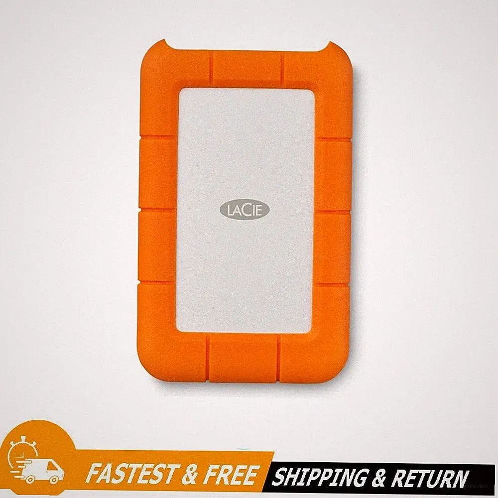 LaCie Rugged Thunderbolt 2TB USB-C Portable External HD (STFS2000800-RC)