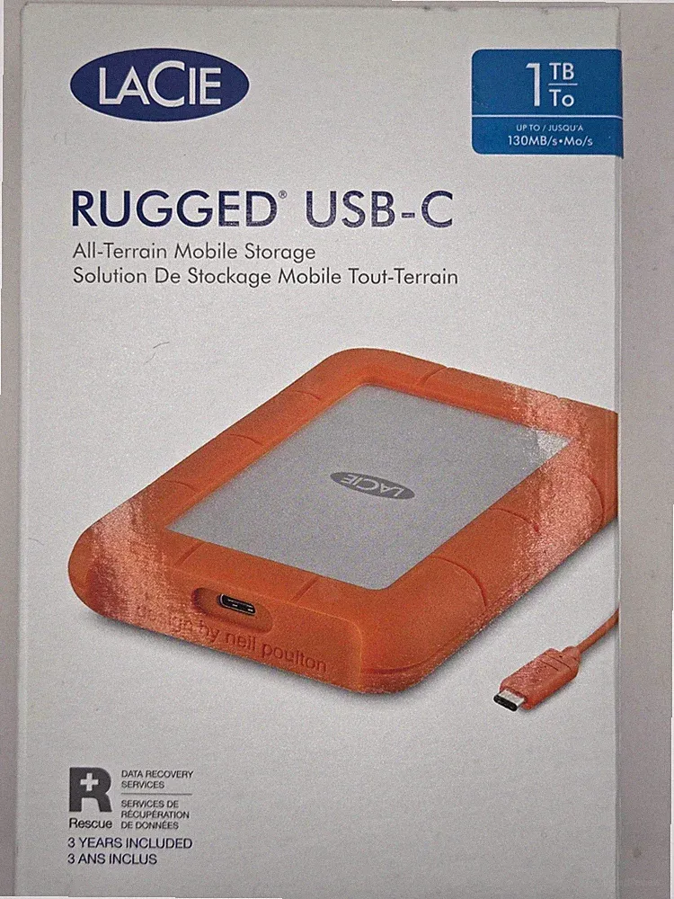 LaCie STFR1000800 1TB,External,5400 RPM, 3.5 inch Hard Drive